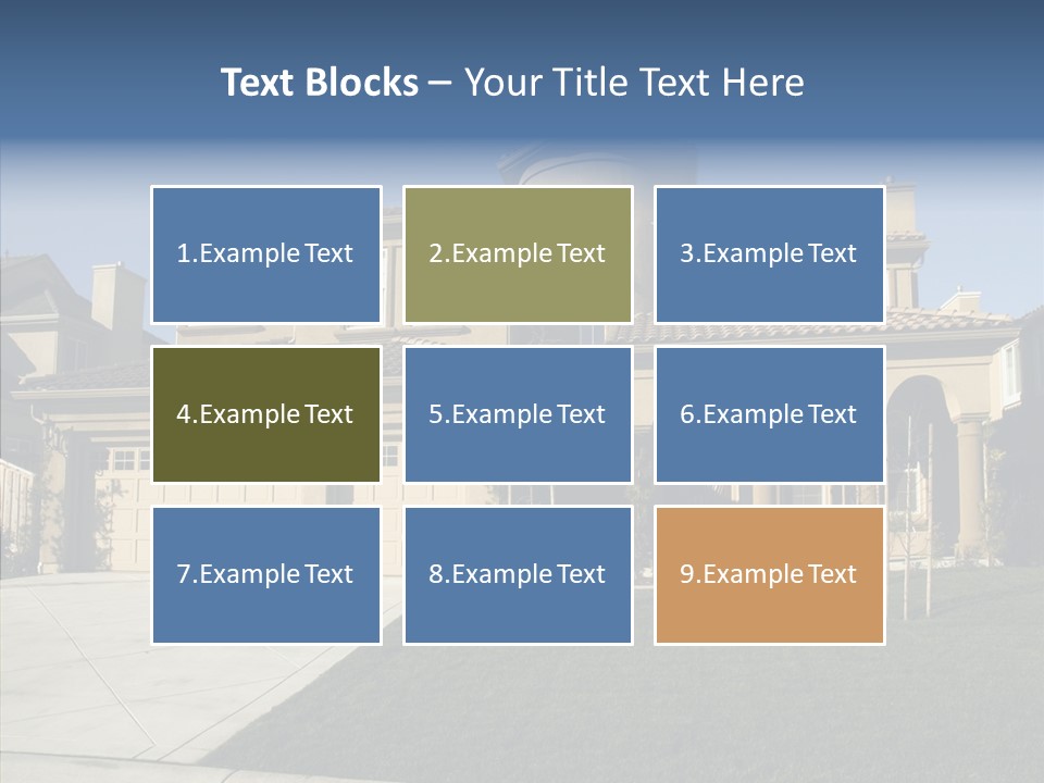 Roof Architect Large PowerPoint Template