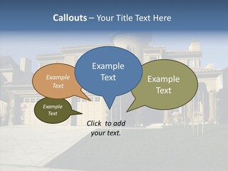 Roof Architect Large PowerPoint Template