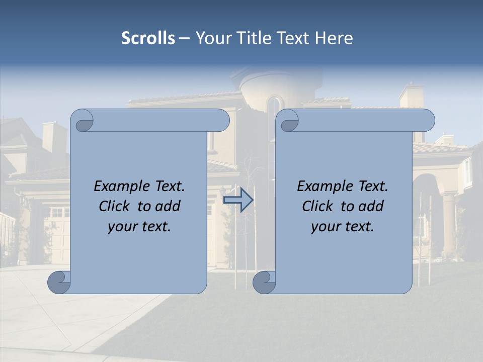Roof Architect Large PowerPoint Template