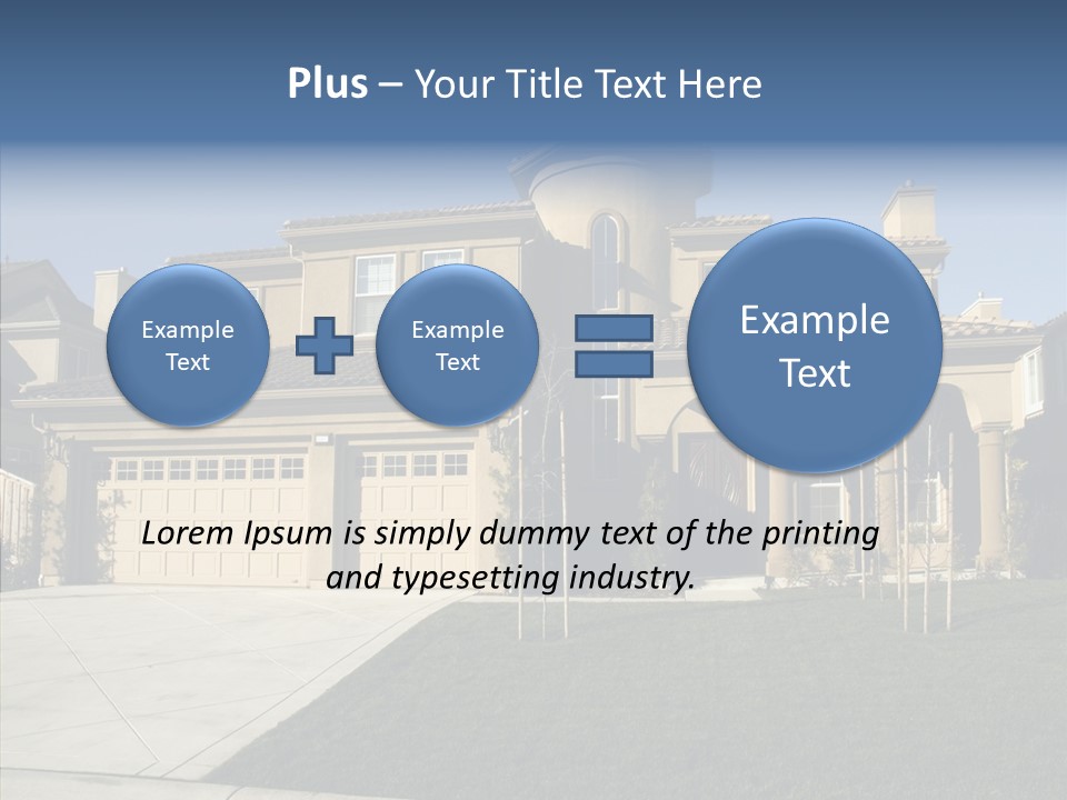 Roof Architect Large PowerPoint Template