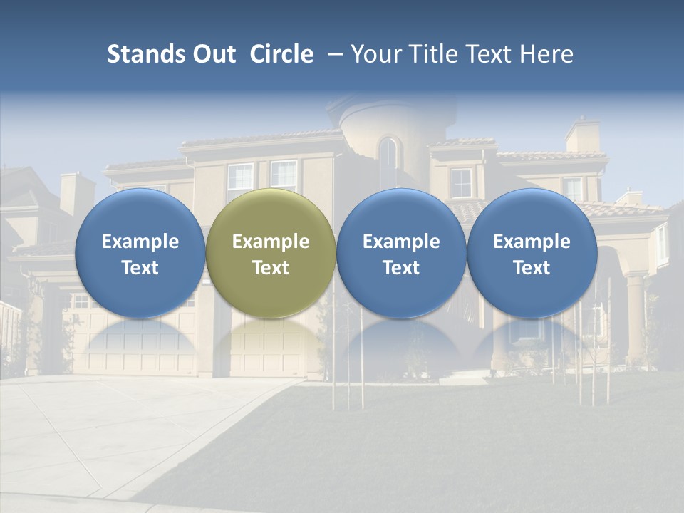 Roof Architect Large PowerPoint Template