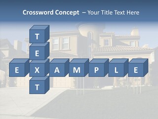 Roof Architect Large PowerPoint Template