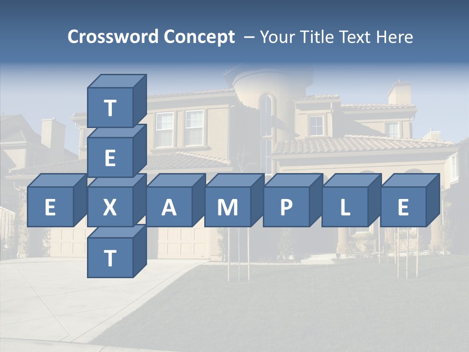 Roof Architect Large PowerPoint Template