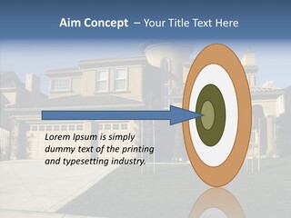 Roof Architect Large PowerPoint Template
