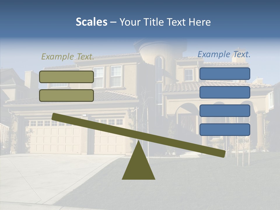Roof Architect Large PowerPoint Template
