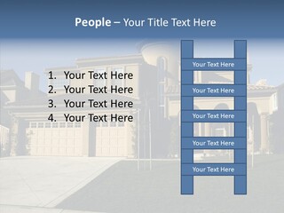 Roof Architect Large PowerPoint Template