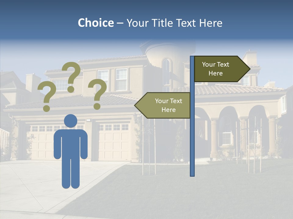 Roof Architect Large PowerPoint Template