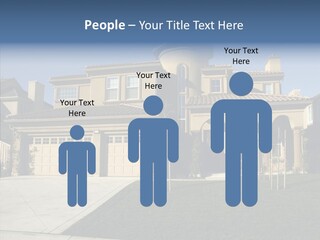 Roof Architect Large PowerPoint Template