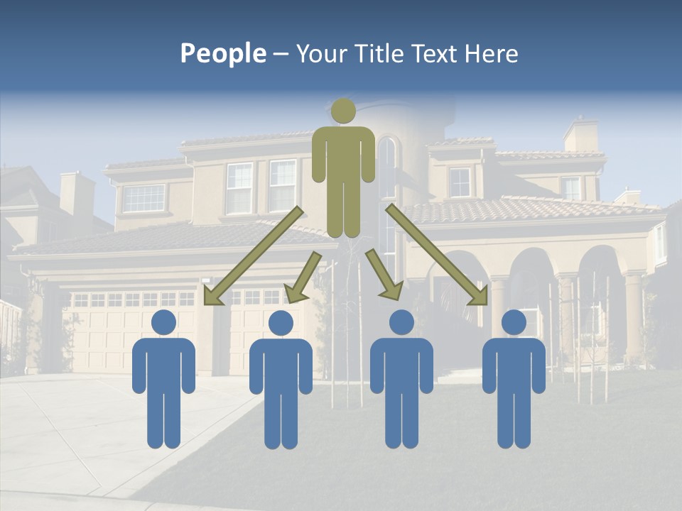 Roof Architect Large PowerPoint Template