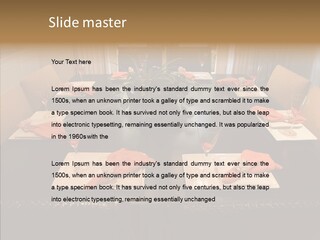 Interior Cup Estate PowerPoint Template