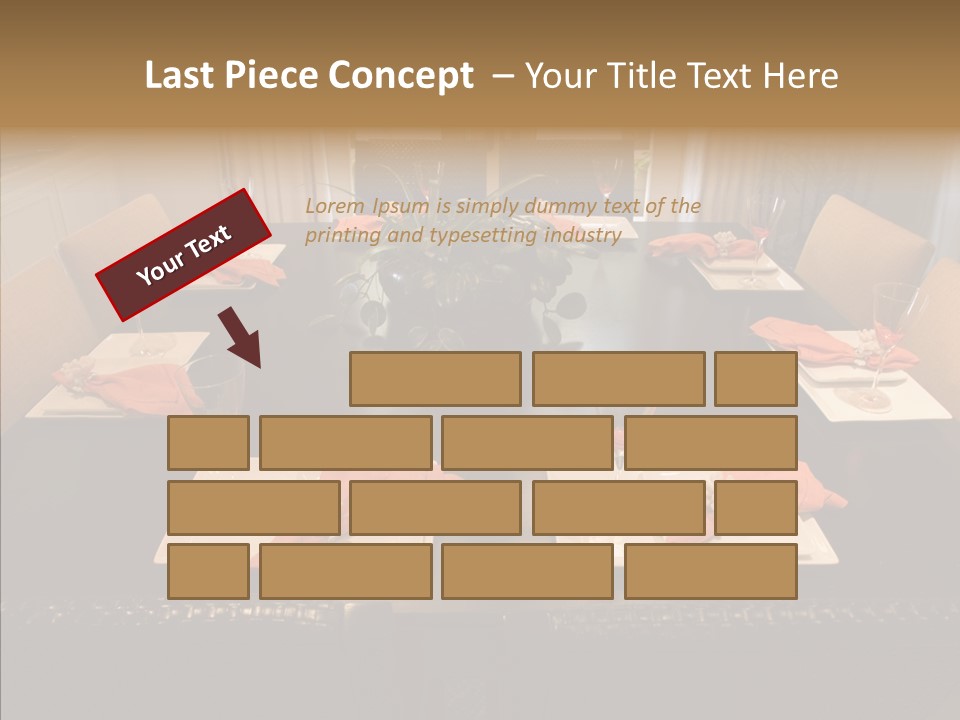 Interior Cup Estate PowerPoint Template