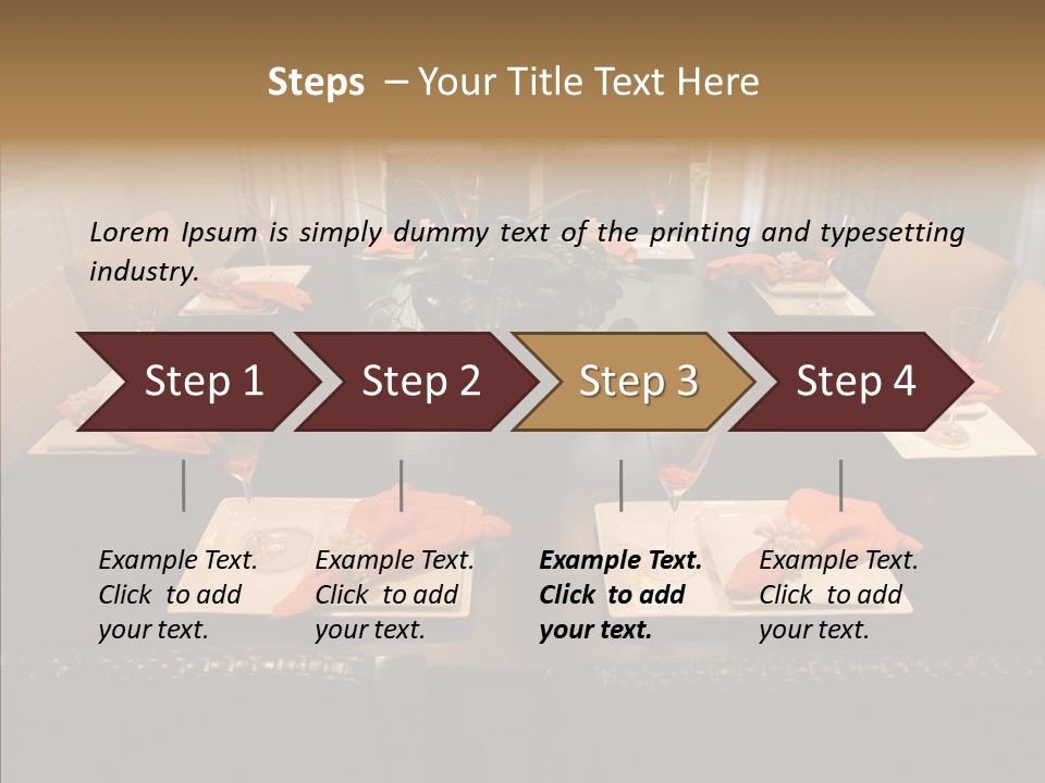 Interior Cup Estate PowerPoint Template