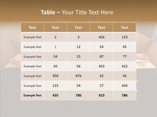 Interior Cup Estate PowerPoint Template