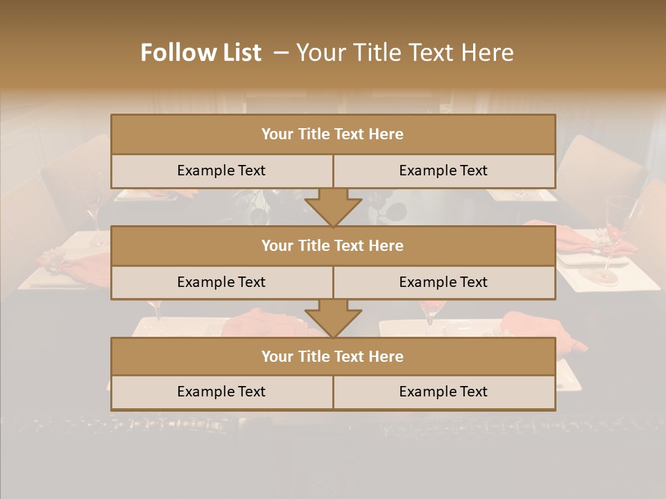 Interior Cup Estate PowerPoint Template