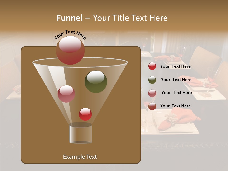 Interior Cup Estate PowerPoint Template