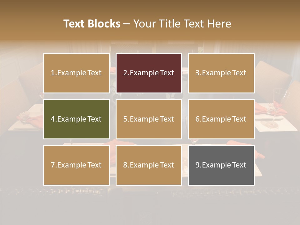 Interior Cup Estate PowerPoint Template