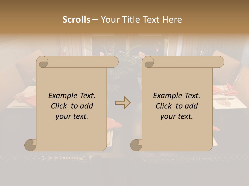 Interior Cup Estate PowerPoint Template