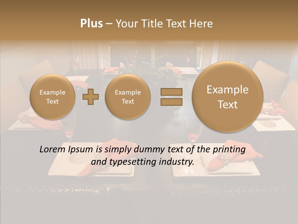 Interior Cup Estate PowerPoint Template