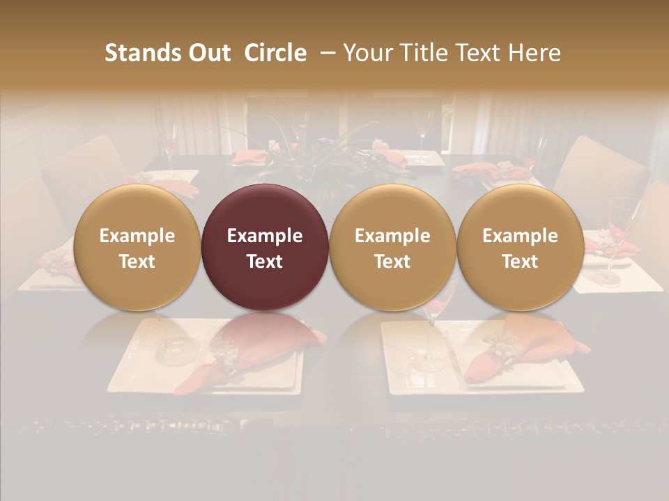 Interior Cup Estate PowerPoint Template