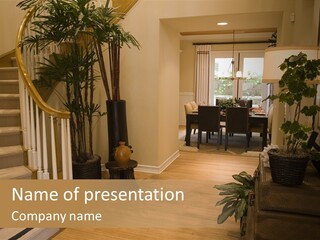 Wood Above Investment PowerPoint Template