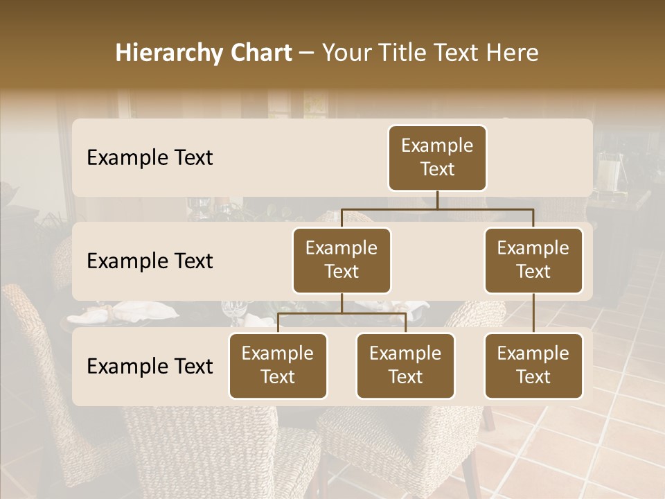 Breakfast Table And Luxury Home Kitchen PowerPoint Template