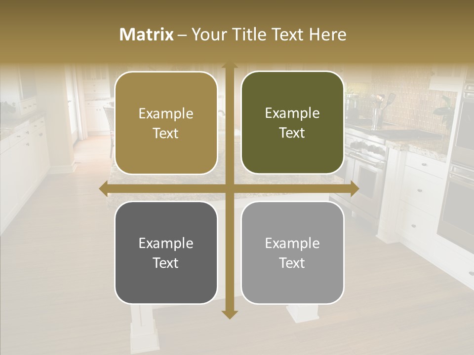 Mansion Sink Dinner PowerPoint Template