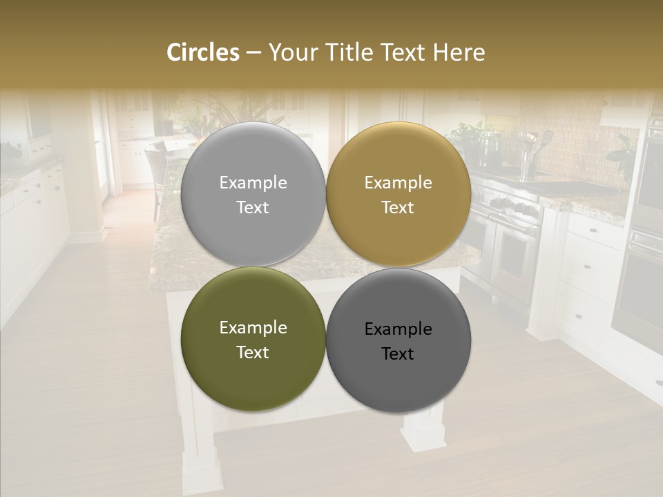 Mansion Sink Dinner PowerPoint Template