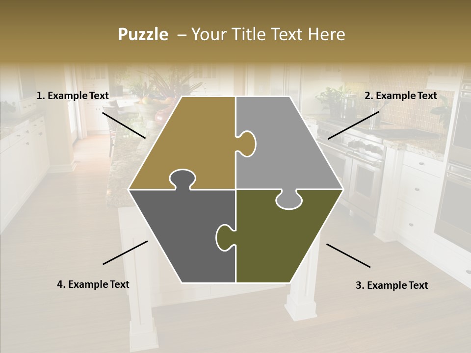 Mansion Sink Dinner PowerPoint Template