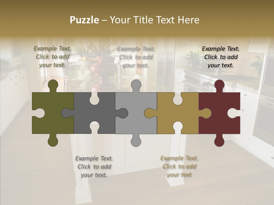 Mansion Sink Dinner PowerPoint Template