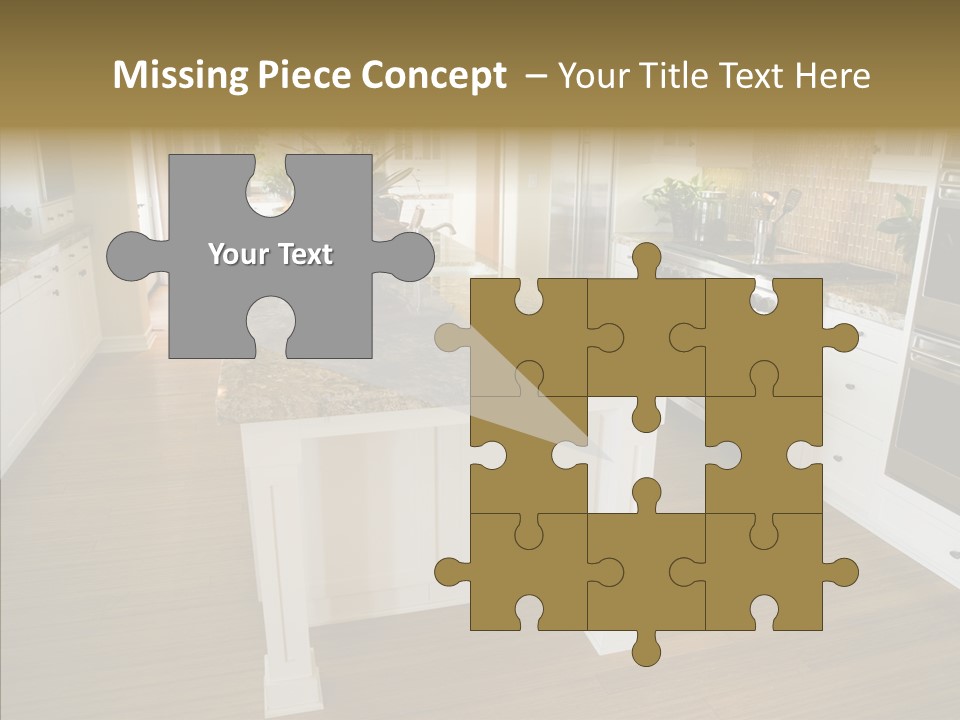 Mansion Sink Dinner PowerPoint Template