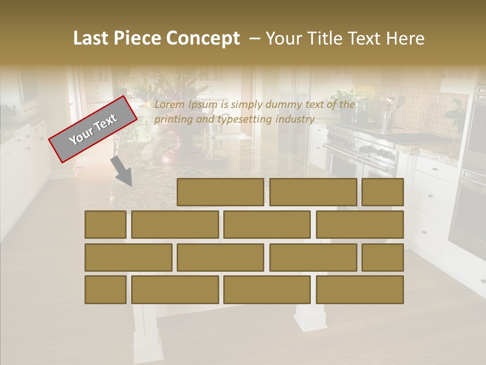 Mansion Sink Dinner PowerPoint Template