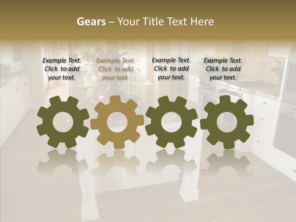 Mansion Sink Dinner PowerPoint Template