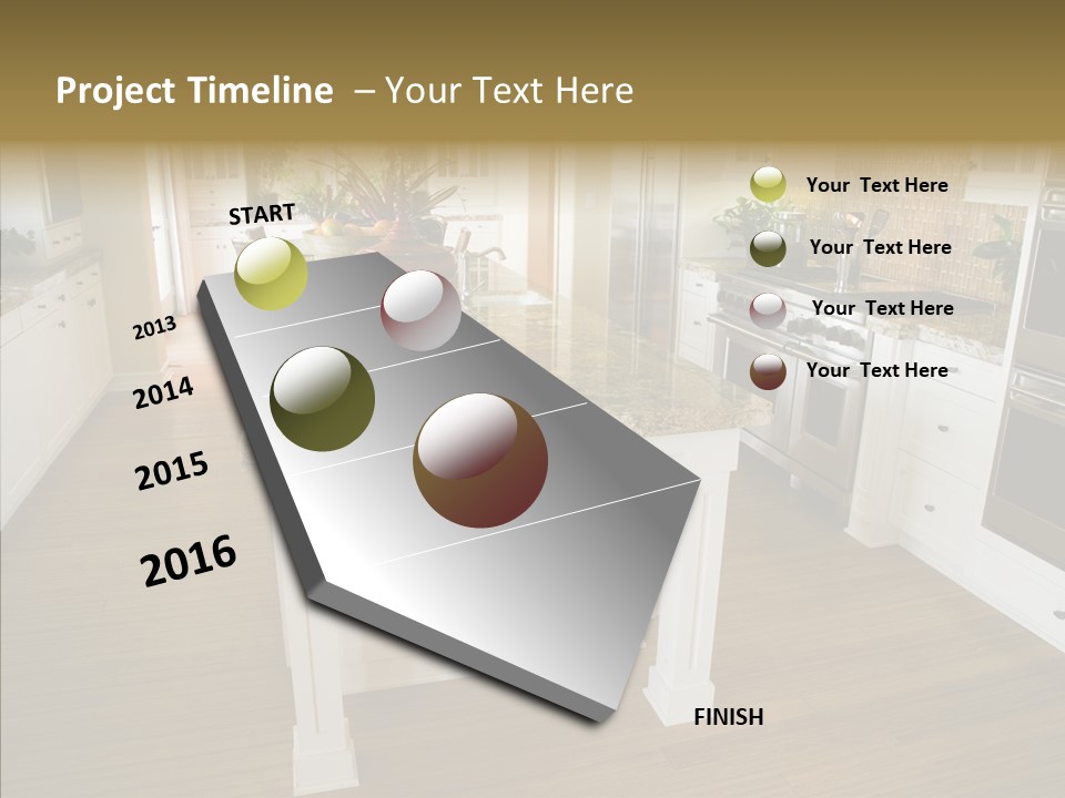 Mansion Sink Dinner PowerPoint Template