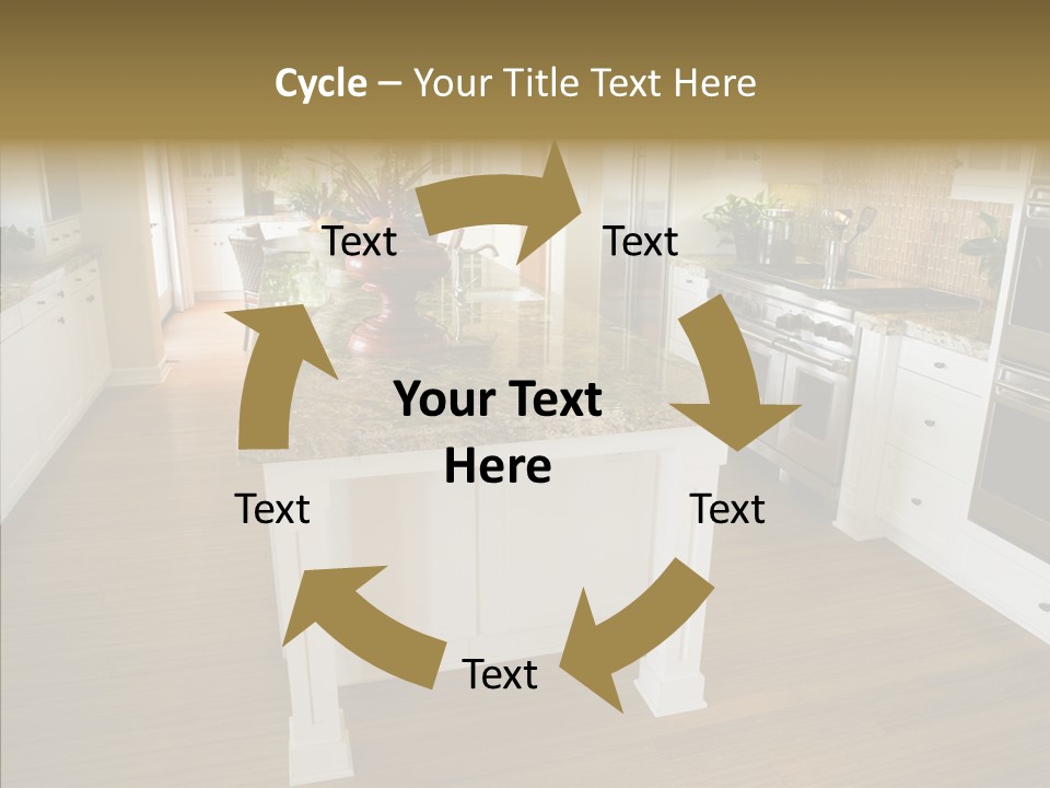 Mansion Sink Dinner PowerPoint Template