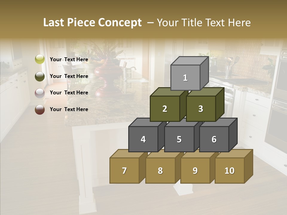 Mansion Sink Dinner PowerPoint Template