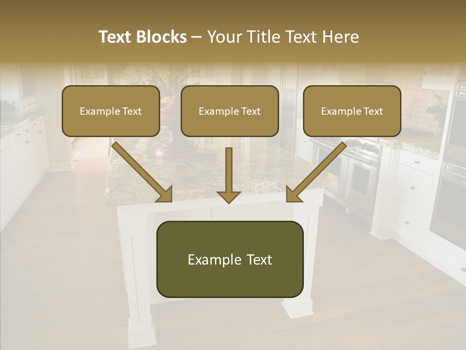 Mansion Sink Dinner PowerPoint Template