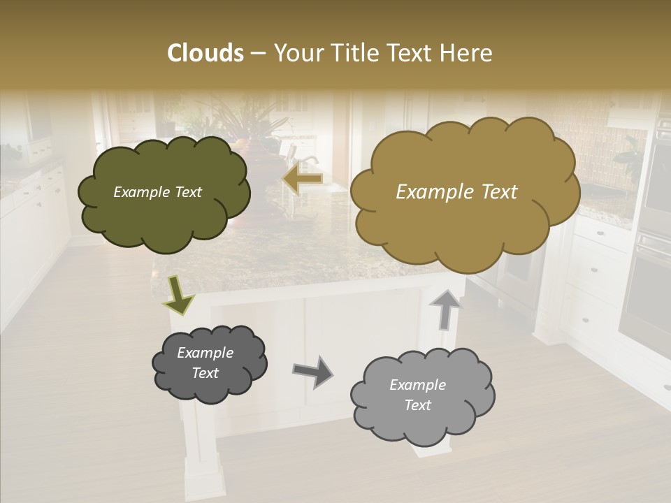 Mansion Sink Dinner PowerPoint Template