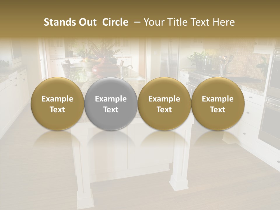 Mansion Sink Dinner PowerPoint Template