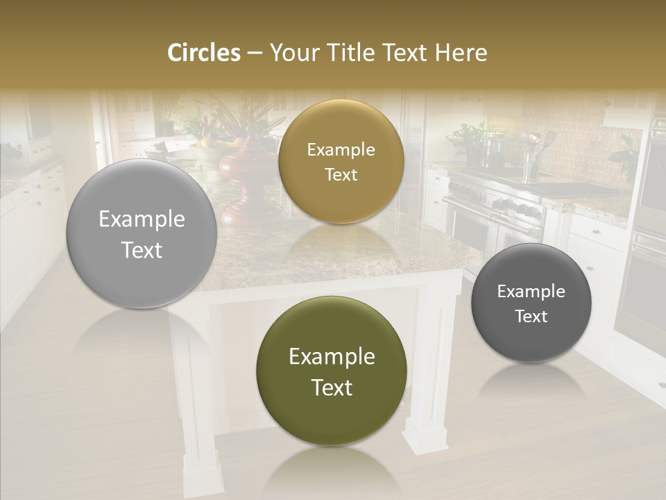 Mansion Sink Dinner PowerPoint Template