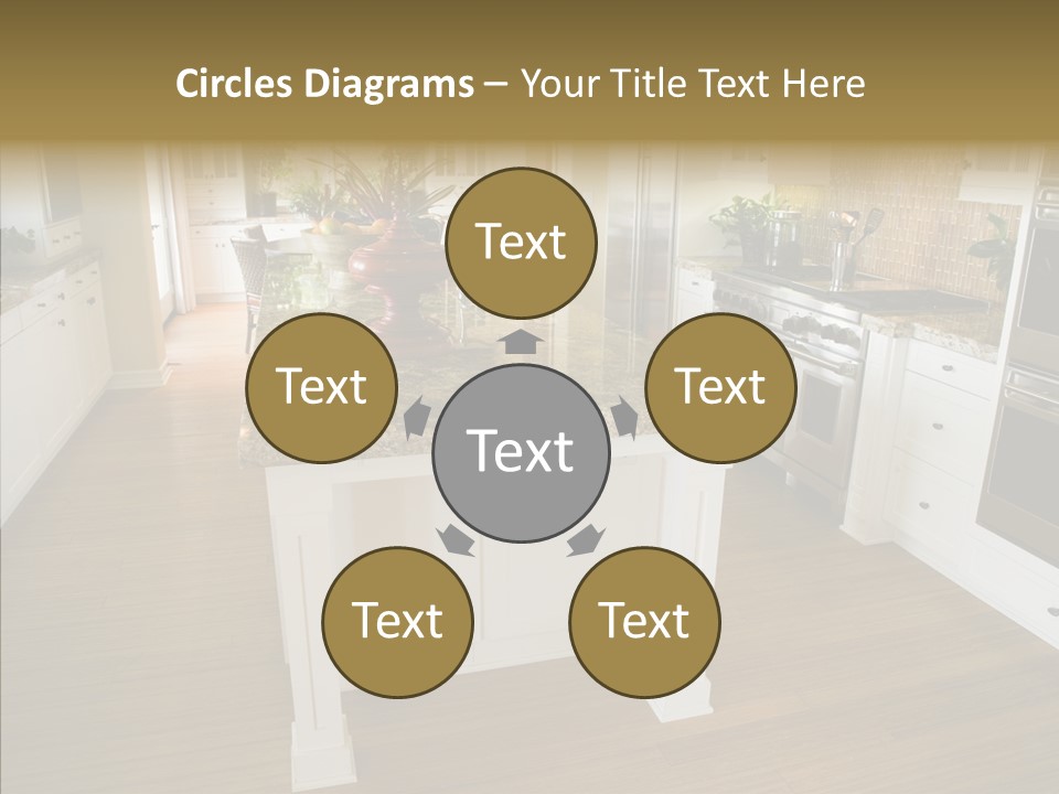 Mansion Sink Dinner PowerPoint Template