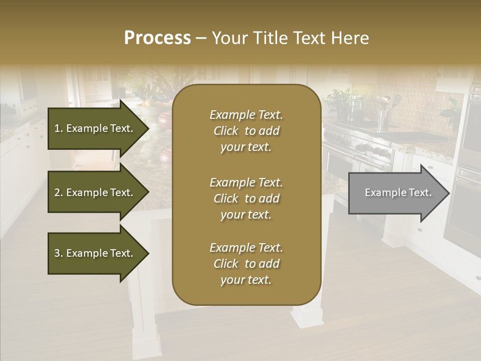 Mansion Sink Dinner PowerPoint Template