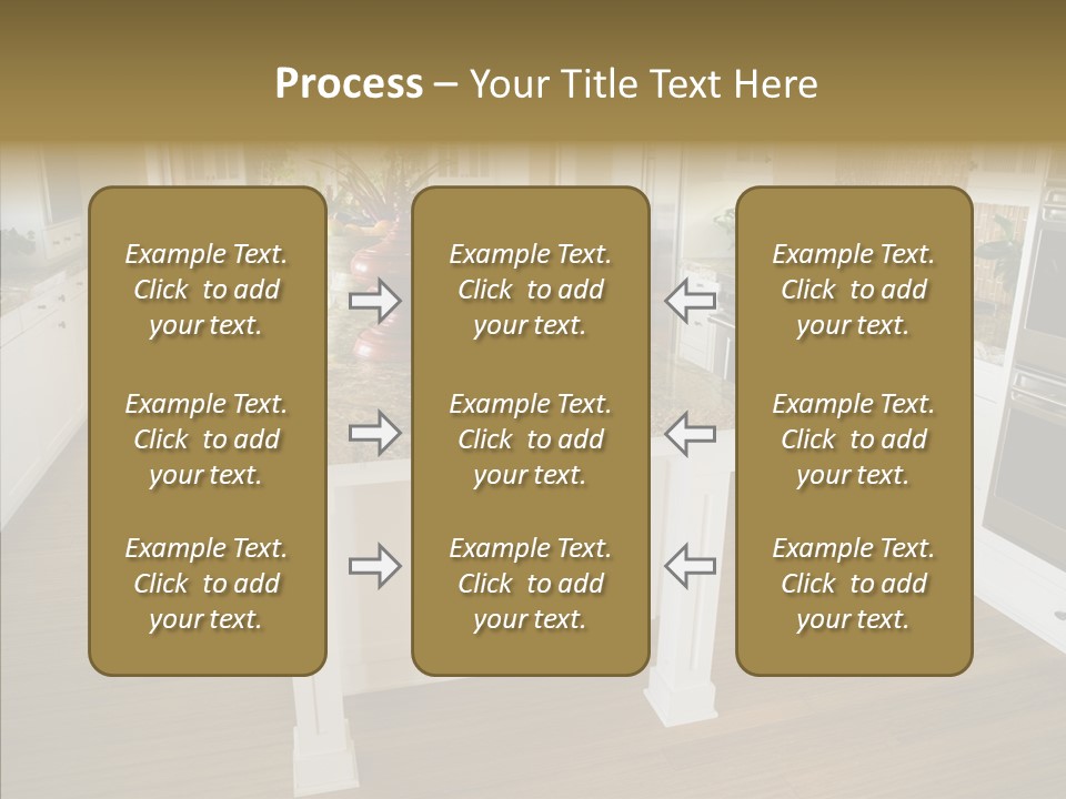 Mansion Sink Dinner PowerPoint Template