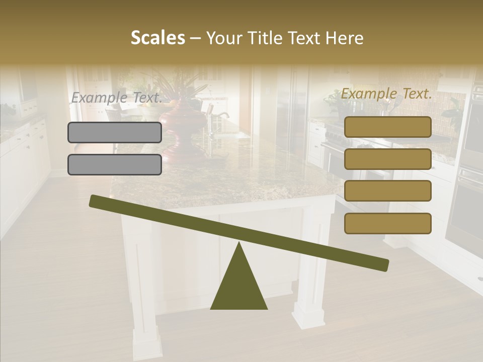 Mansion Sink Dinner PowerPoint Template