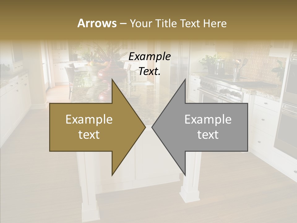 Mansion Sink Dinner PowerPoint Template