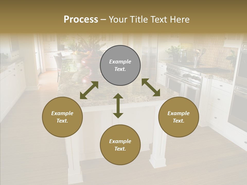 Mansion Sink Dinner PowerPoint Template