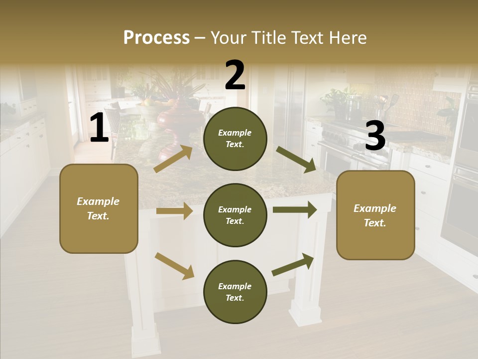 Mansion Sink Dinner PowerPoint Template