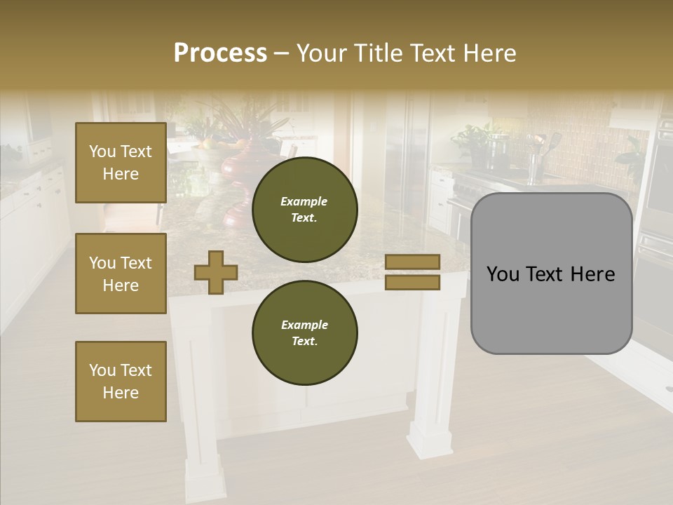 Mansion Sink Dinner PowerPoint Template