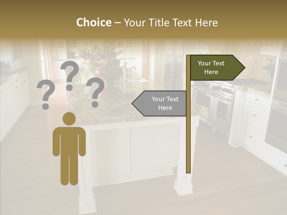 Mansion Sink Dinner PowerPoint Template