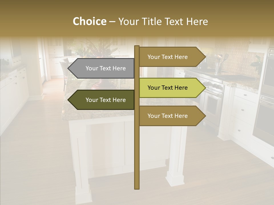 Mansion Sink Dinner PowerPoint Template