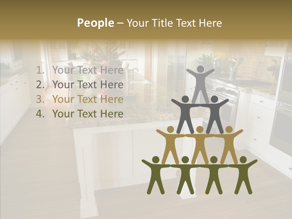 Mansion Sink Dinner PowerPoint Template